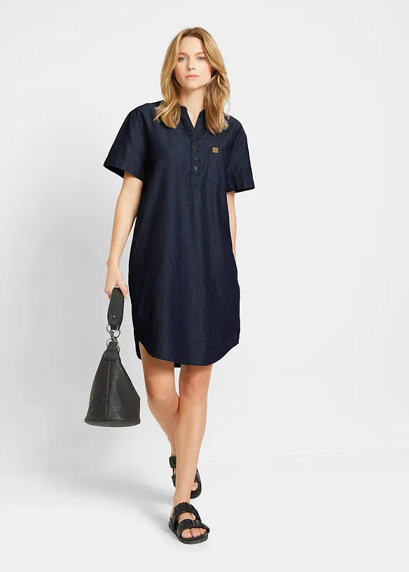 Bonprix Jeanskleid, Kurzarm