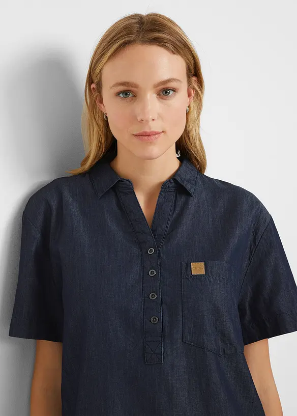 Bonprix Jeanskleid, Kurzarm