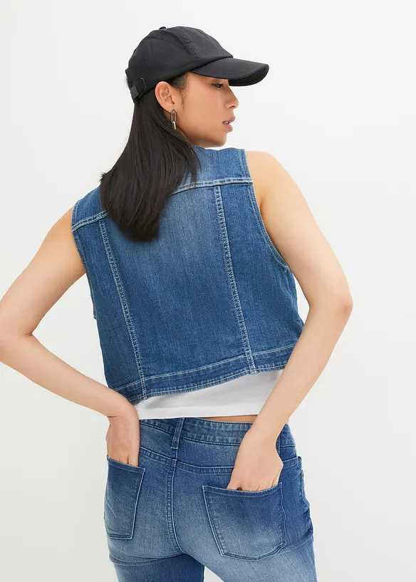 Bonprix Jeansweste Mit Stretch
