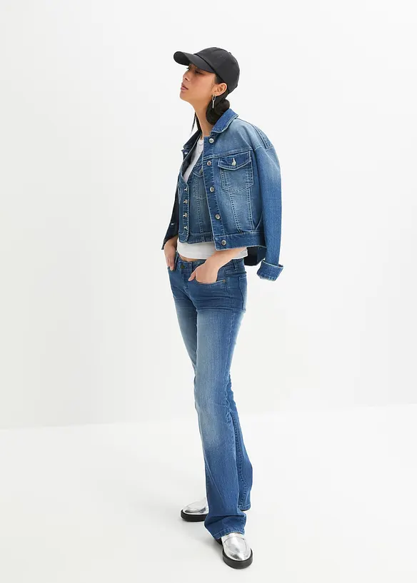 Bonprix Jeansweste Mit Stretch