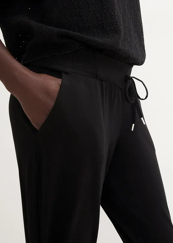 Bonprix Jersey-Hose Mit Elastischem Bund