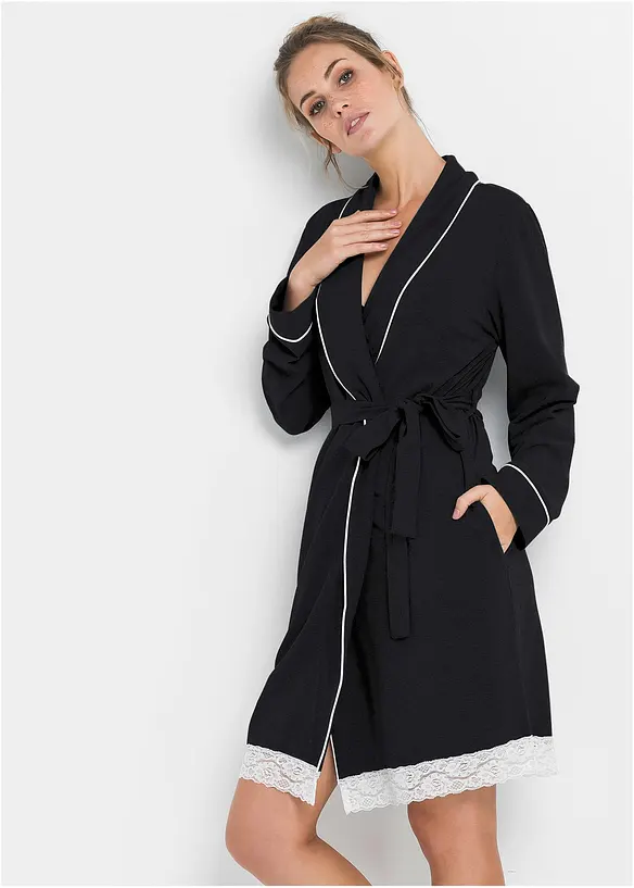 Bonprix Jersey Morgenmantel Aus Shirtqualität