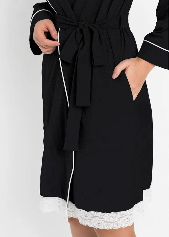 Bonprix Jersey Morgenmantel Aus Shirtqualität