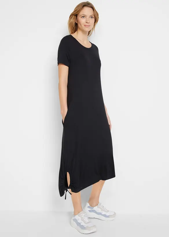 Bonprix Jerseykleid Aus Fließender Viskose