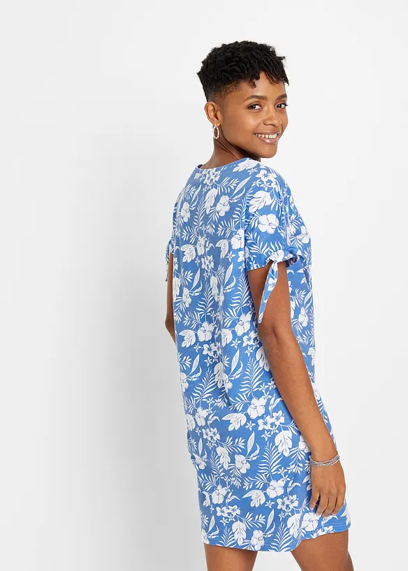Bonprix Jerseykleid Mit Blumendruck