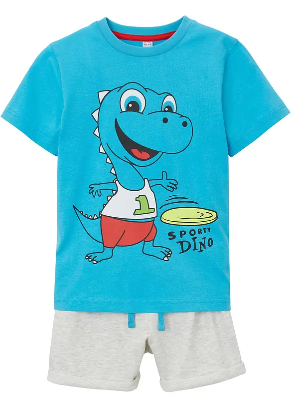 bonprix Jungen Shirt und kurze Hose (2-tlg.Set)