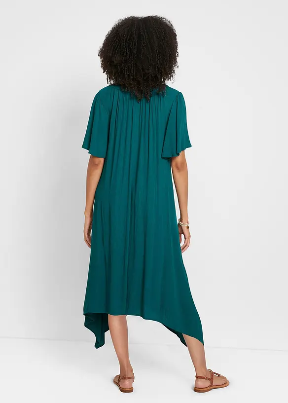 Bonprix Kaftan-Kleid Aus Kreppware