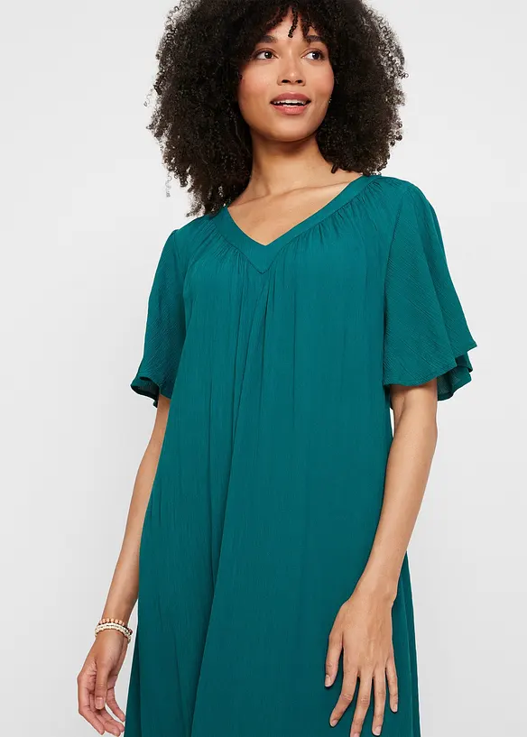 Bonprix Kaftan-Kleid Aus Kreppware