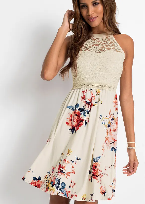 Bonprix Kleid Mit Spitze