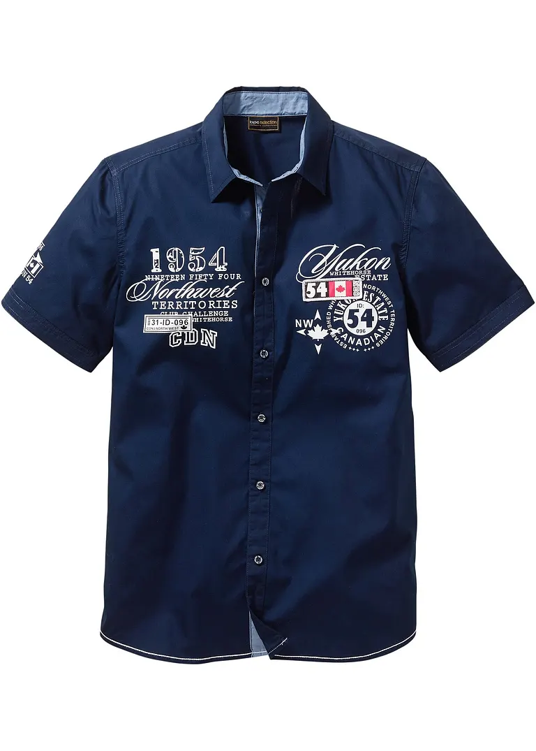 bonprix Kurzarmhemd mit Druck