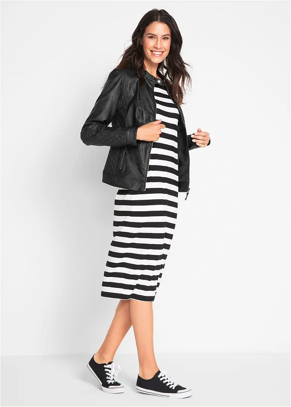Bonprix Lederimitat Biker-Jacke