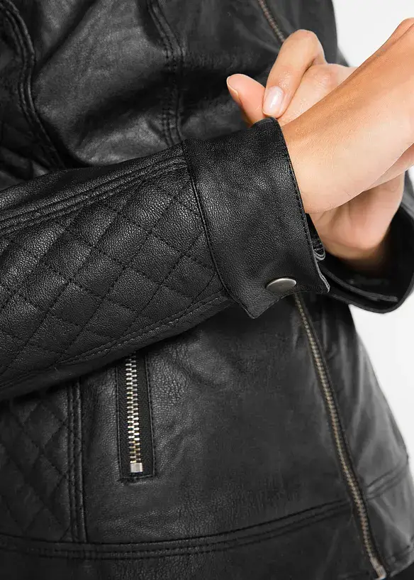 Bonprix Lederimitat Biker-Jacke