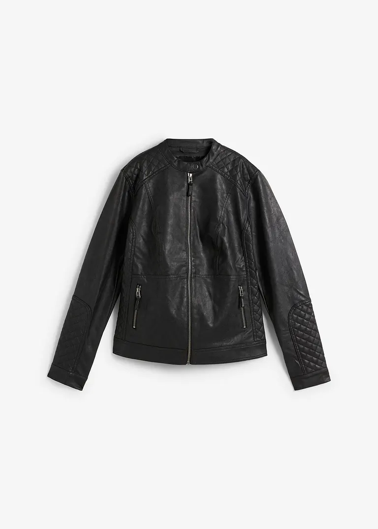 bonprix Lederimitat Biker-Jacke