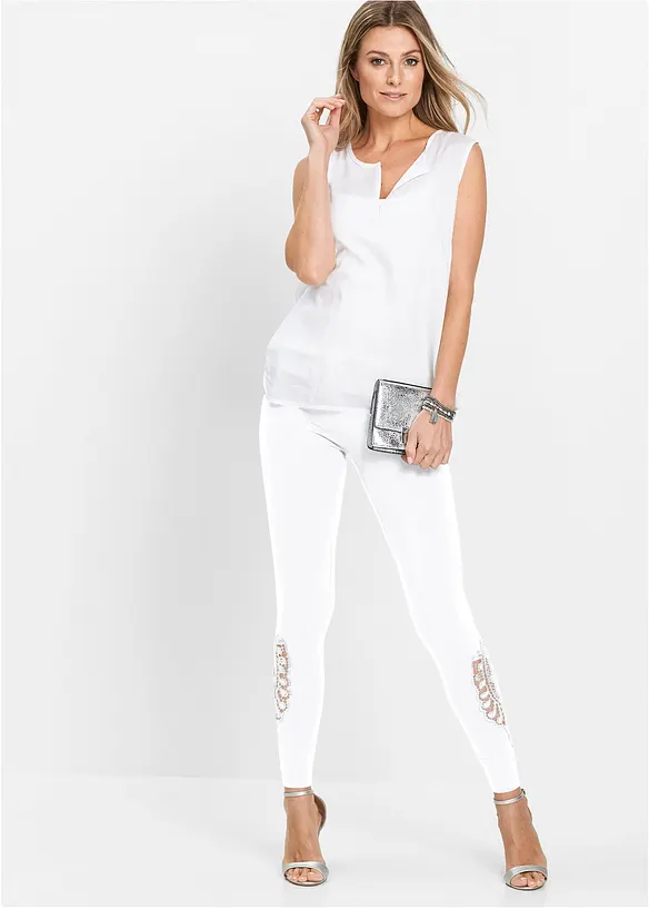 Bonprix Leggings Mit Spitze