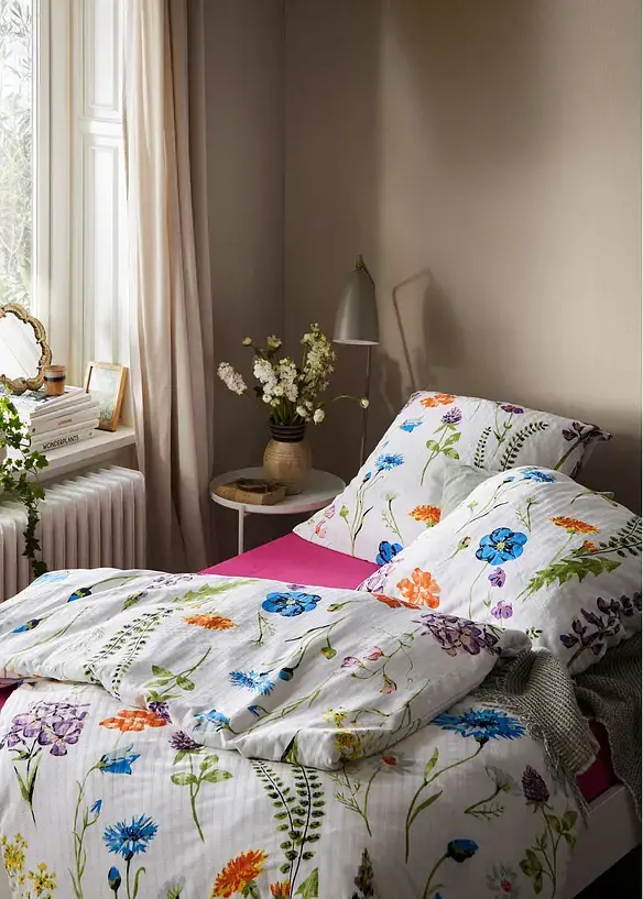 Bonprix Leinen Optik Gardine (1er Pack)