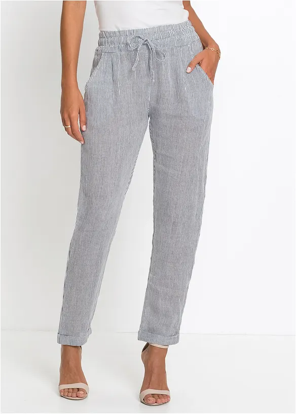Bonprix Leinenhose Mit Tencel Lyocell