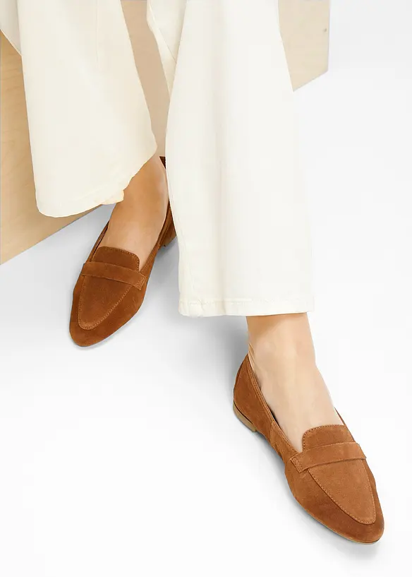 Bonprix Loafer Aus Leder