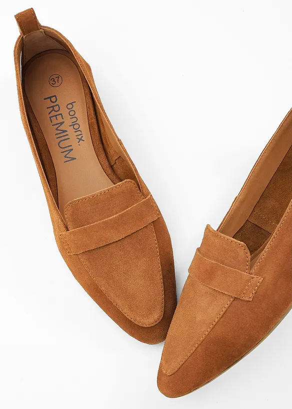 Bonprix Loafer Aus Leder