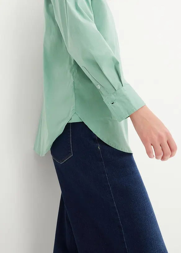 Bonprix Lockere Bluse Mit Knopfleiste
