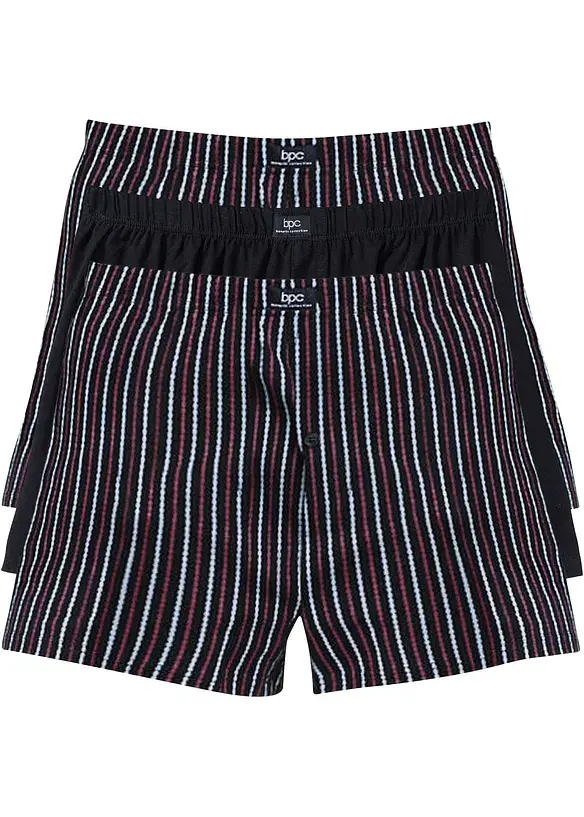 bonprix Lockere Jersey Boxershorts (3er Pack)