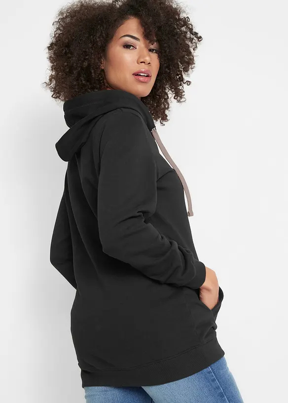 Bonprix Long-Sweatjacke