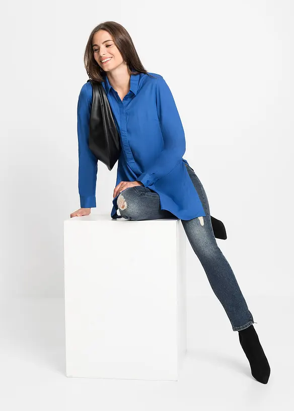 Bonprix Longbluse Mit Schlitz