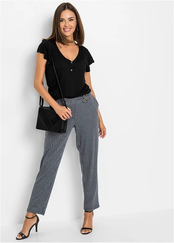 Bonprix Longshirt Mit Knöpfen