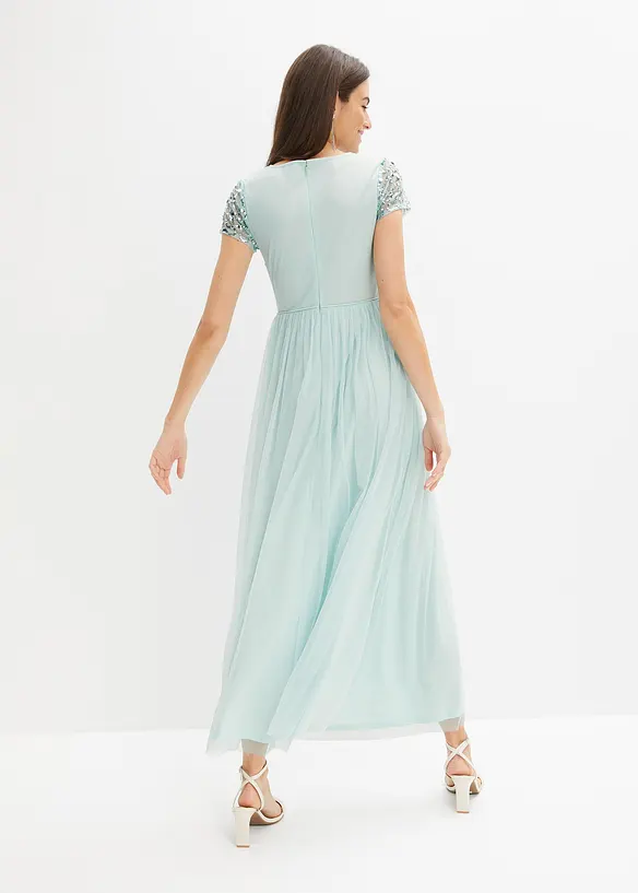 Bonprix Maxikleid Mit Pailletten