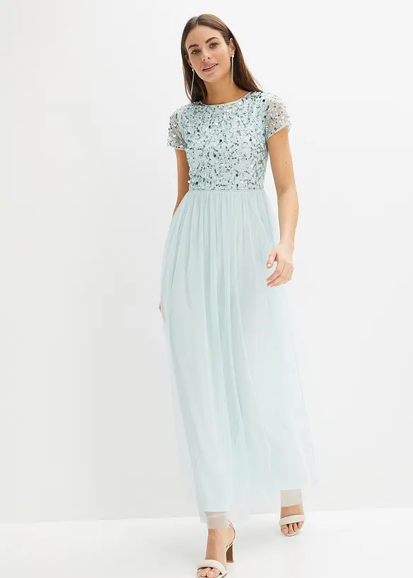 Bonprix Maxikleid Mit Pailletten