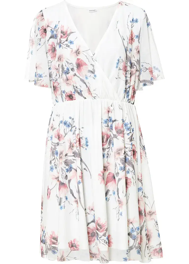 bonprix Mesh-Minikleid