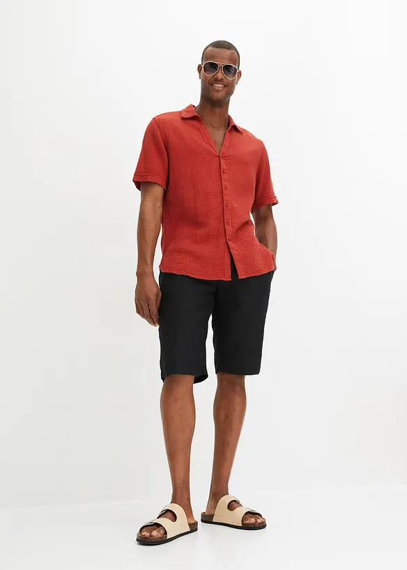 Bonprix Musselin - Kurzarmhemd