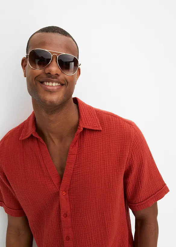 Bonprix Musselin - Kurzarmhemd