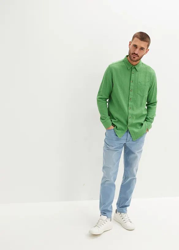 Bonprix Musselin Langarmhemd