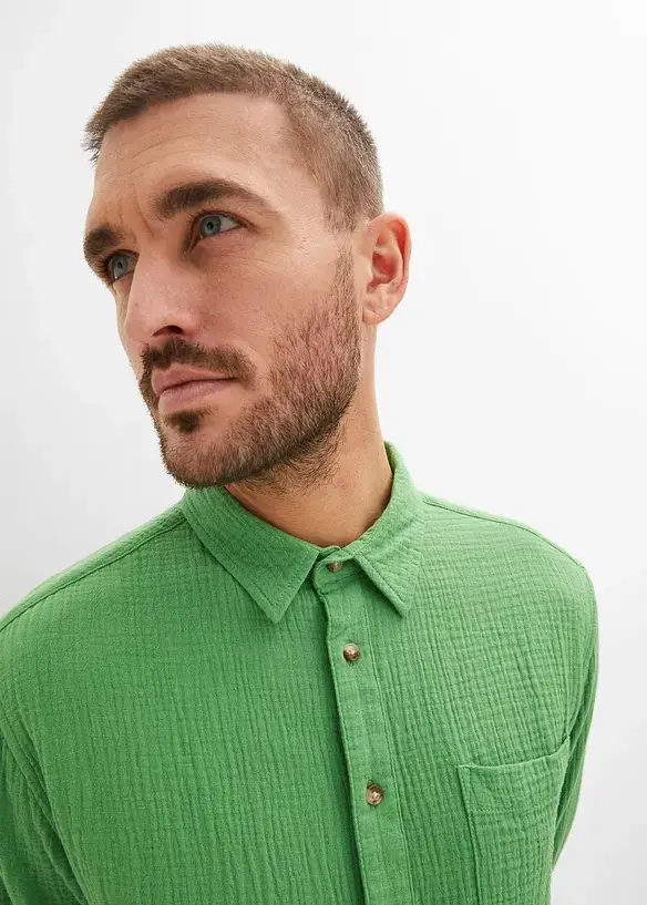 Bonprix Musselin Langarmhemd