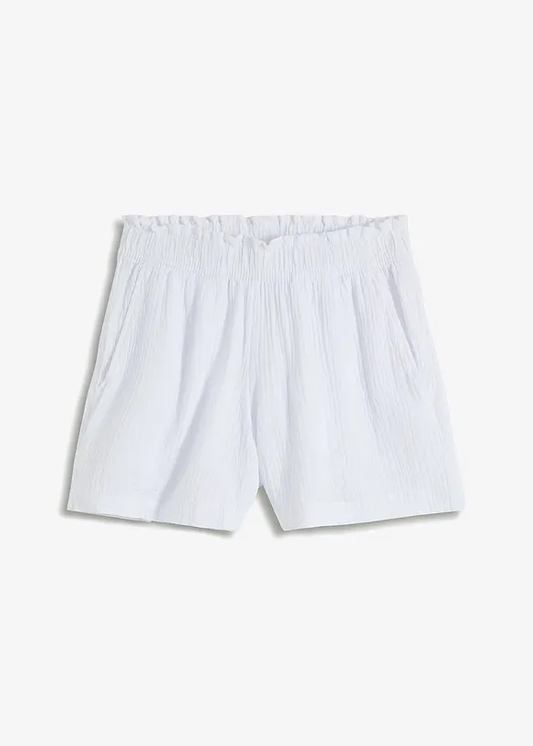 bonprix Musselin-Shorts aus Baumwolle