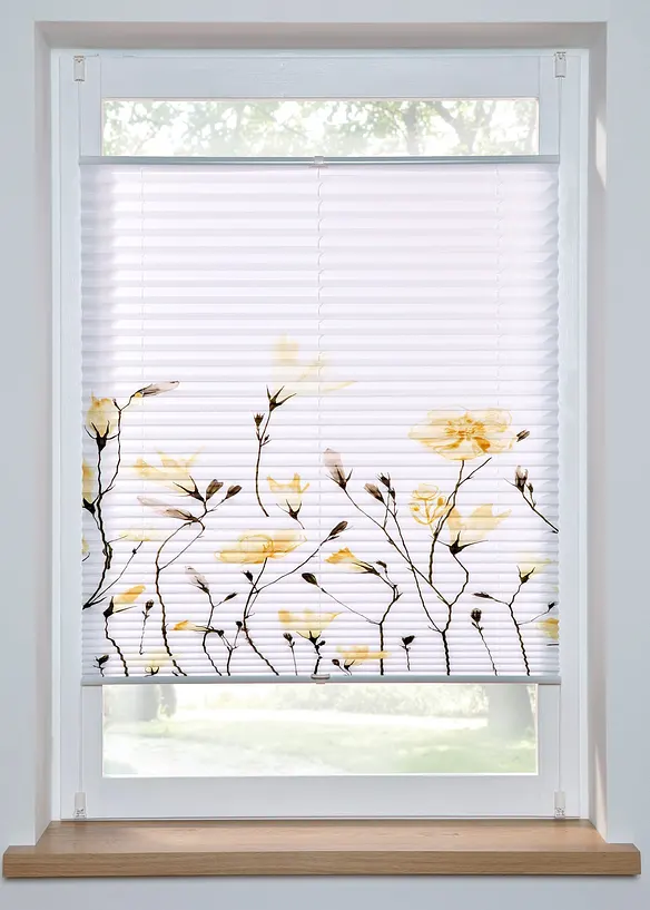 Bonprix Plissee Mit Blumenmuster