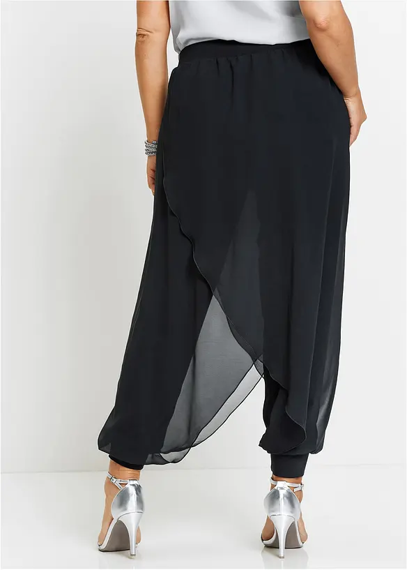Bonprix Premium Hose Mit Chiffon
