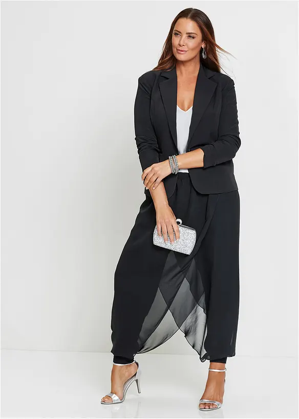 Bonprix Premium Hose Mit Chiffon