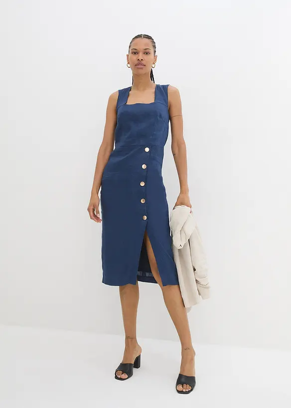 Bonprix PREMIUM Kleid Aus Reinem Leinen