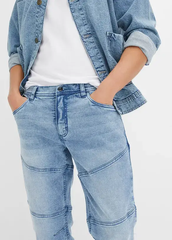 Bonprix Regular Fit 3/4-Jeans, Straight