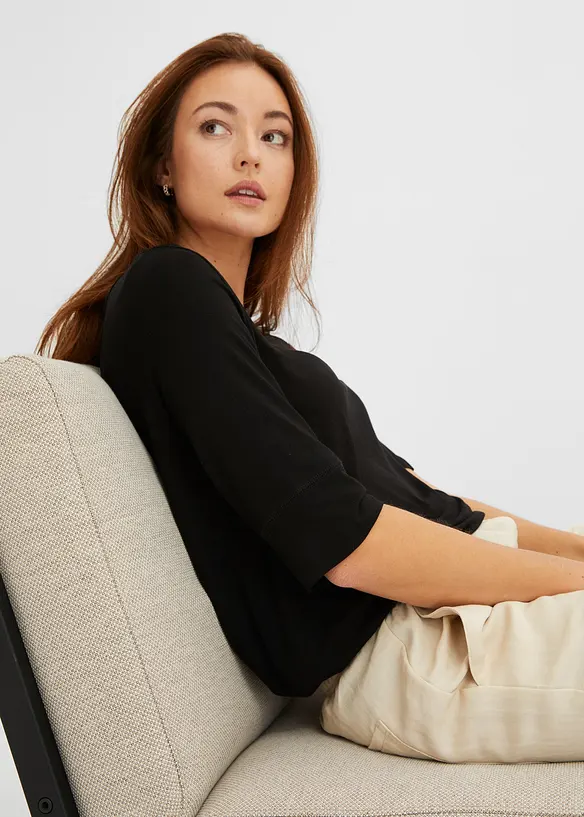 Bonprix Rundhalsshirt, Halbarm