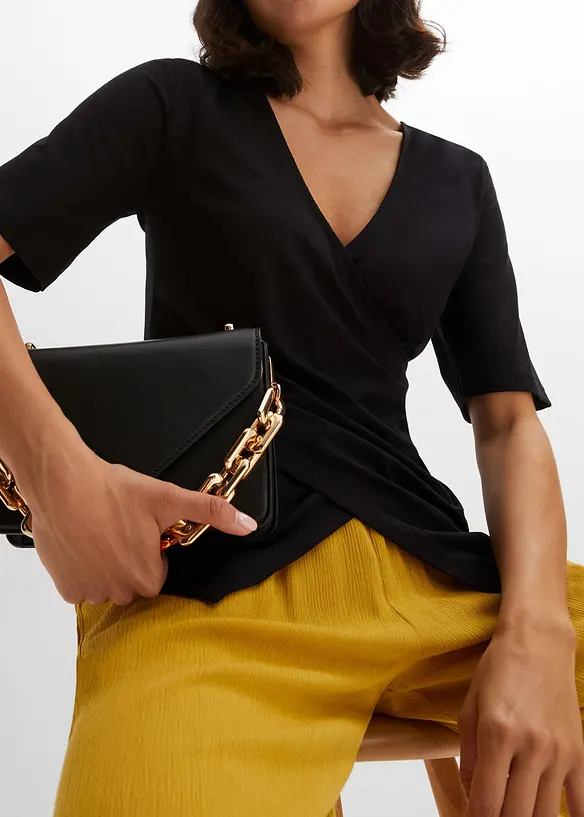 Bonprix Shirt In Wickeloptik