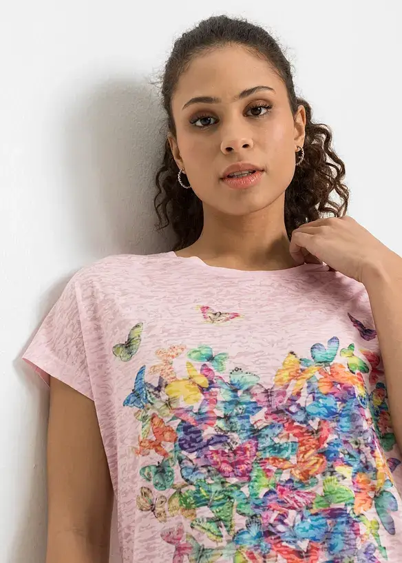 Bonprix Shirt Mit Schmetterlingsdruck