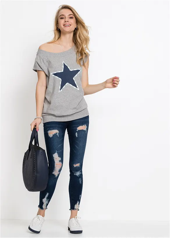 Bonprix Shirt Mit Sternenprint