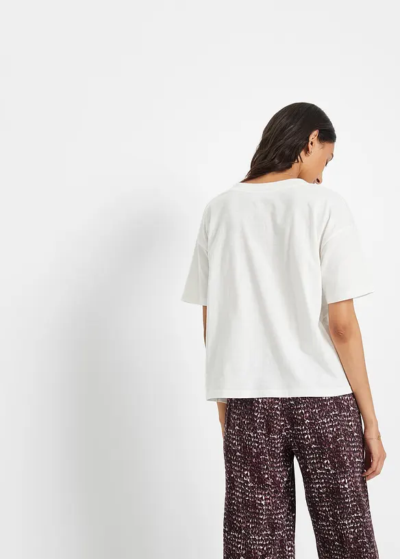 Bonprix Shirt Mit Tiefem V-Ausschnitt