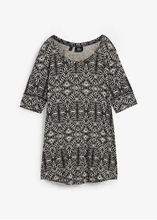 bonprix Shirt mit Viskose, 1/2-Arm, schnelltrocknend