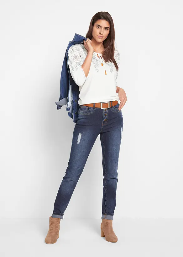 Bonprix Shirt-Tunika, 3/4-Arm