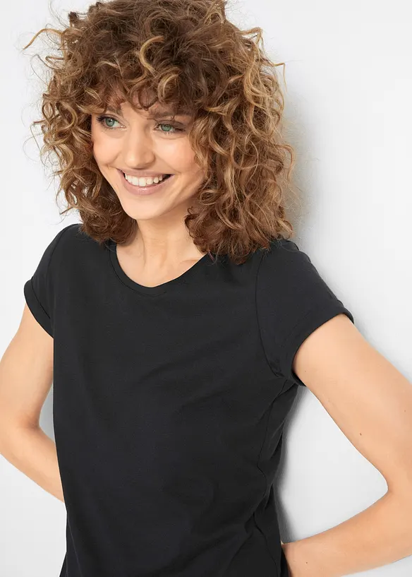 Bonprix Shirtkleid Aus Bio-Baumwolle, Kurzarm