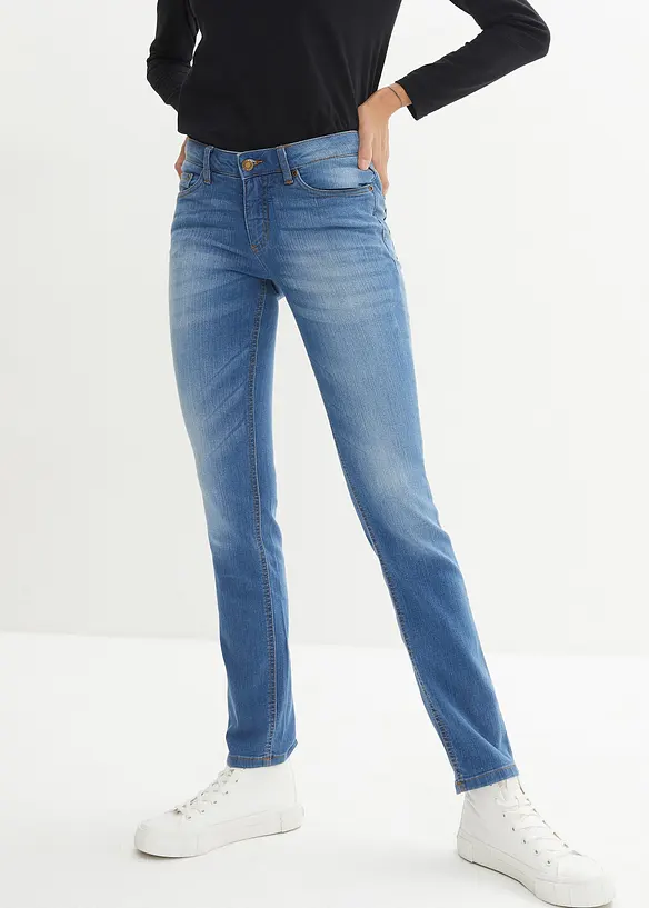 Bonprix Skinny Jeans Mid Waist, Stretch
