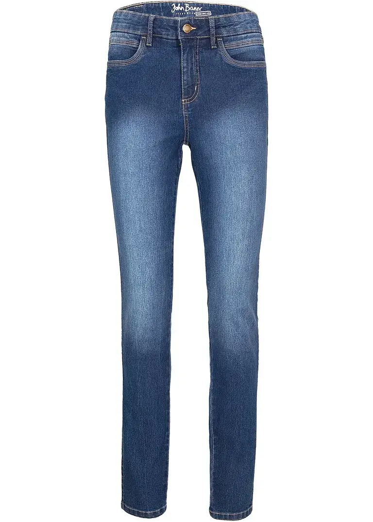bonprix Skinny Jeans Mid Waist, Stretch